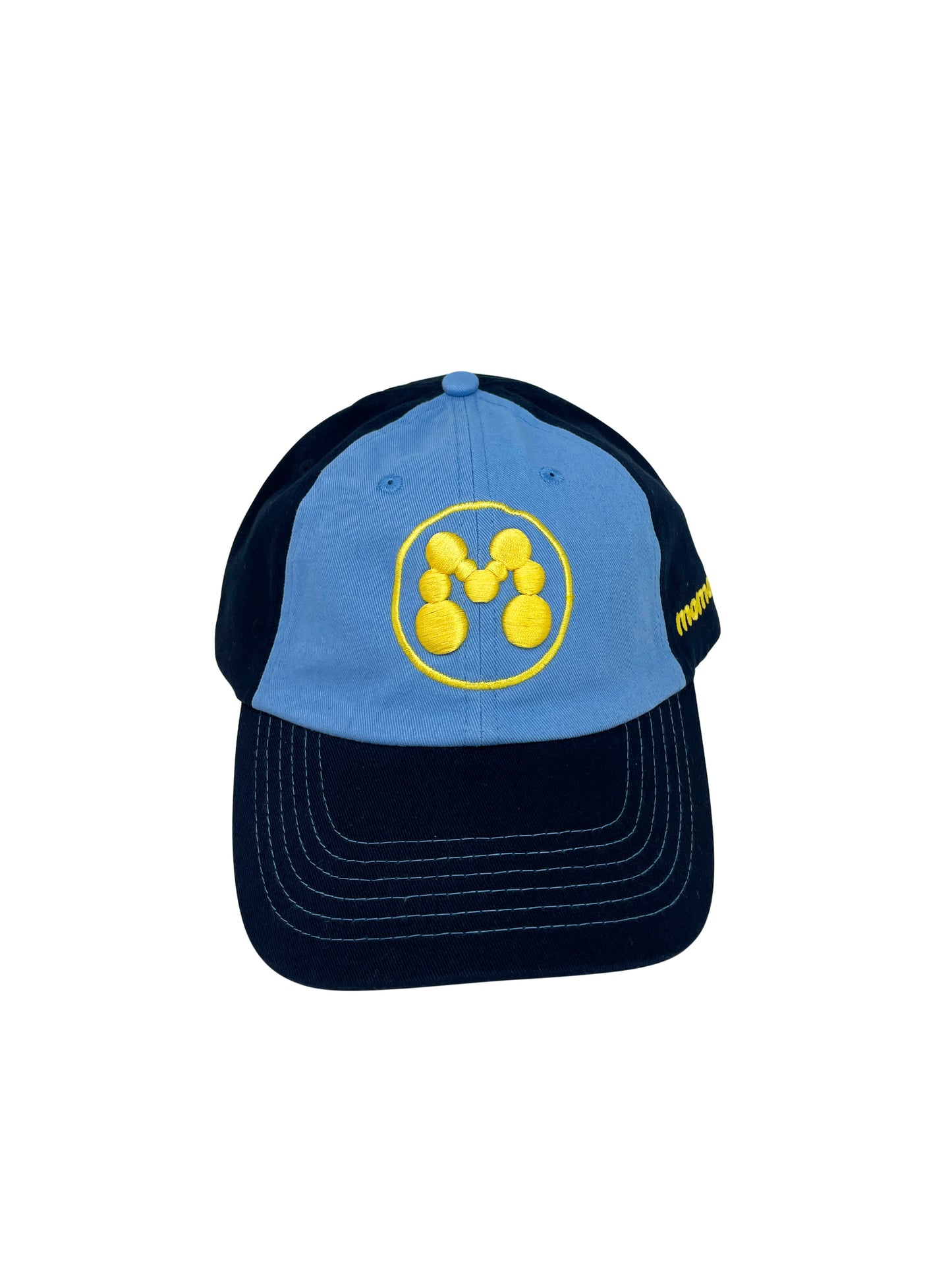 BUBBLE "M" HAT -BLUE