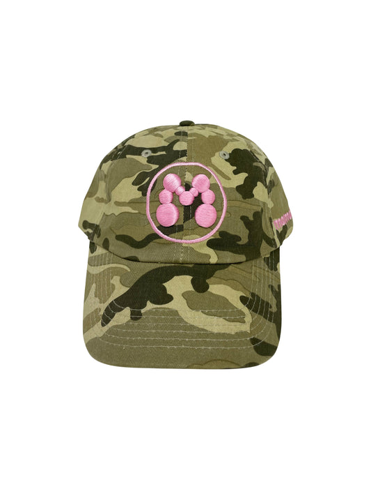 BUBBLE "M" HAT -CAMO