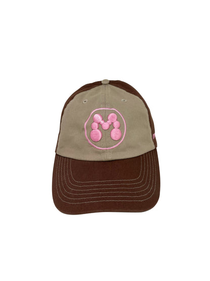 BUBBLE "M" HAT -BROWN